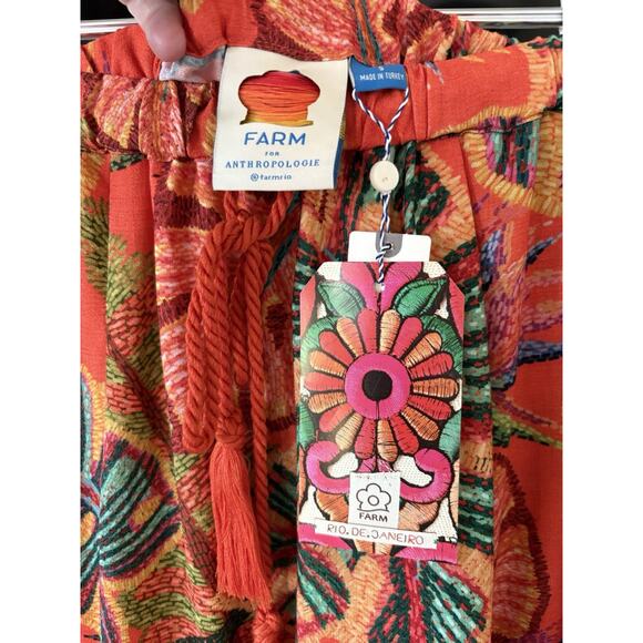 Farn Rio Women's Size Small Birdie Wide Leg Pants Size Small NWT! - Picture 7 of 12